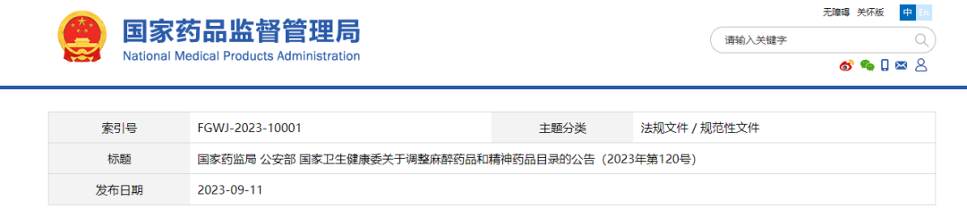 依托咪酯列入第二类精神药品目录！依托咪酯检测，势在必行